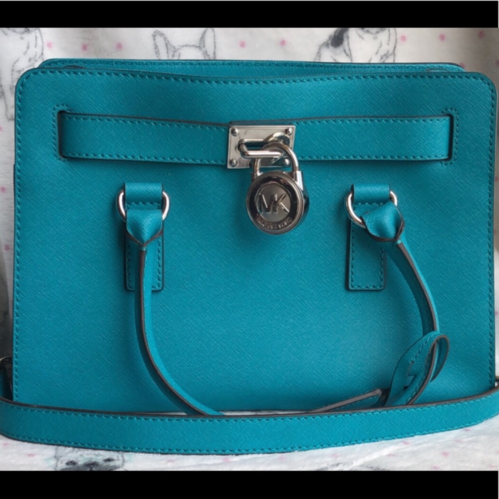 Michael Kors Hamilton medium (teal)